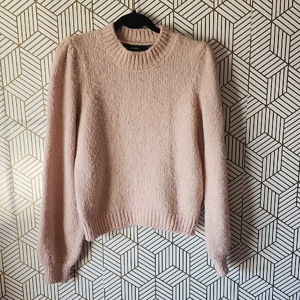 Vero Moda Soft Pink Crew Neck Sweater